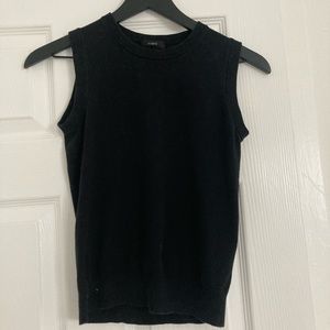 J.Crew Jackie Cotton She’ll; Black; Size XS